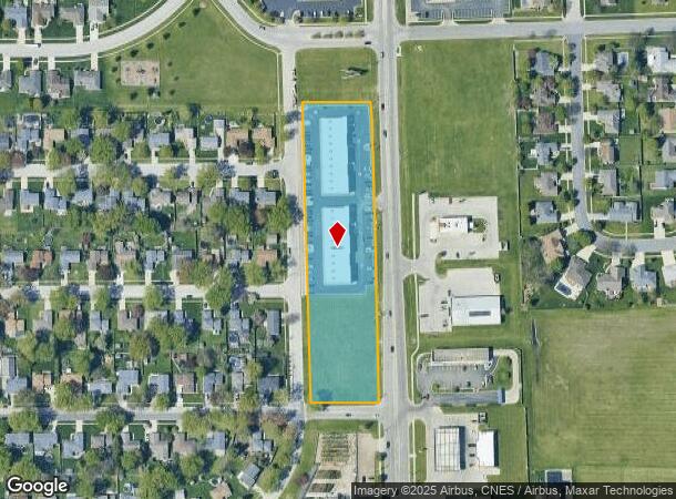 1511 N Convent St, Bourbonnais, IL Parcel Map