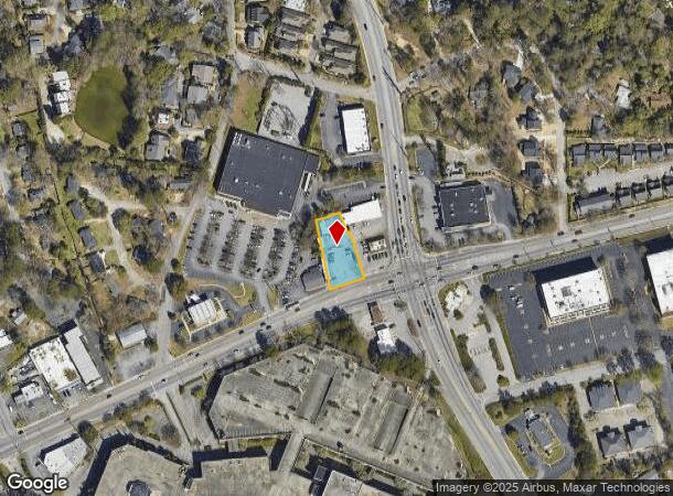 3407 Forest Dr, Columbia, SC Parcel Map