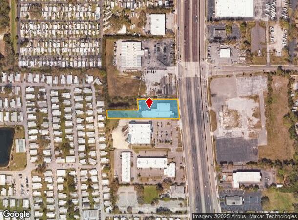  16556 Us Highway 19 N, Clearwater, FL Parcel Map