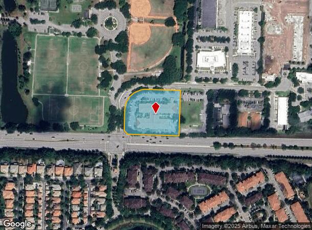  347 Hiatt Dr, Palm Beach Gardens, FL Parcel Map