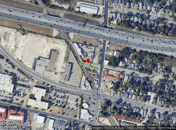 1101 Roosevelt Ave, San Antonio, TX Parcel Map