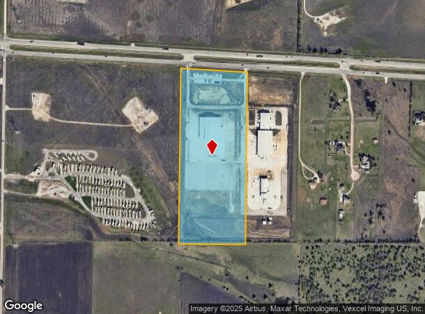 13829 W Us 380, Krum, TX Parcel Map