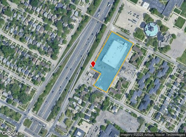  19230 Harper Ave, Harper Woods, MI Parcel Map