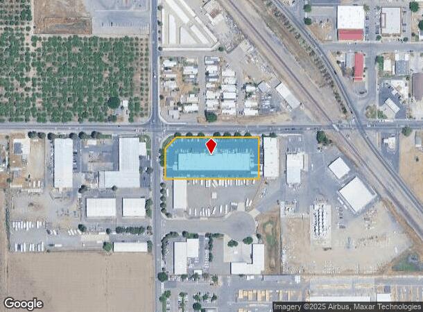 6724 E Whitmore Ave, Hughson, CA Parcel Map