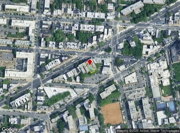 1598 Eastern Pky, Brooklyn, NY Parcel Map