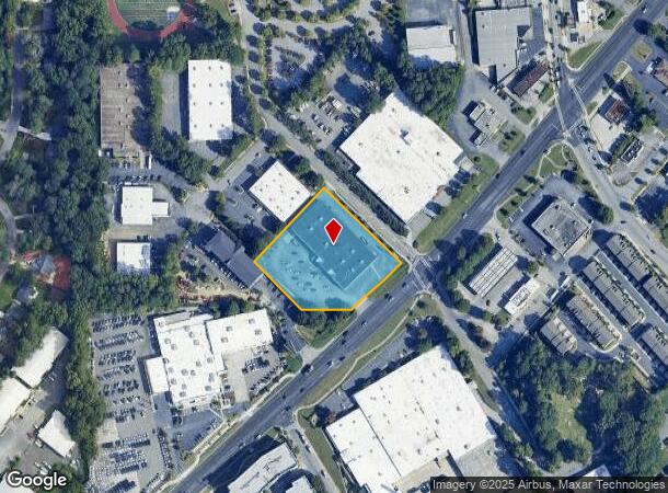  5300 Peachtree Industrial Blvd, Atlanta, GA Parcel Map