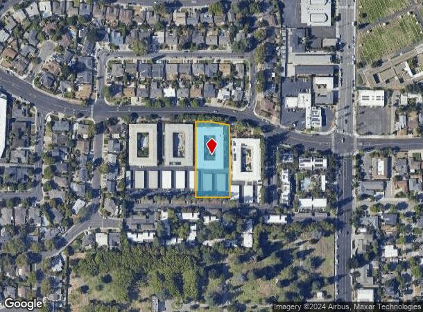  2636 Newhall St, Santa Clara, CA Parcel Map