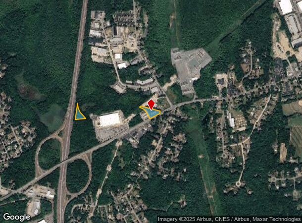 1355 Pleasant St, Bridgewater, MA Parcel Map