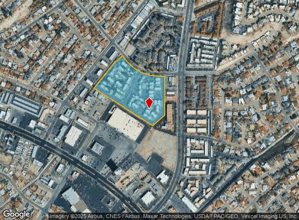 6022 Caprock Ct, El Paso, TX Parcel Map