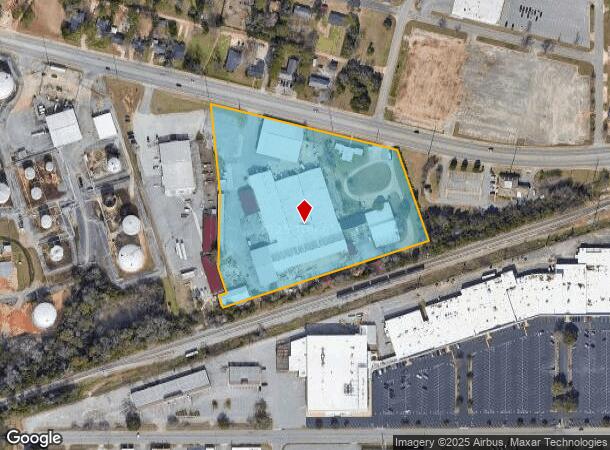 1110 Gillionville Rd, Albany, GA Parcel Map