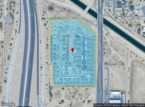 526 N Ellsworth Rd, Mesa, AZ Parcel Map