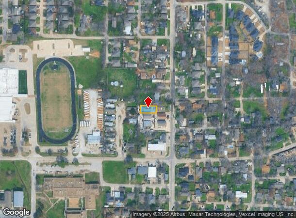 108 Adolphus Ave, Lake Dallas, TX Parcel Map