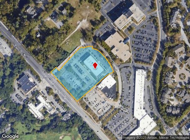  1829 Reisterstown Rd, Pikesville, MD Parcel Map