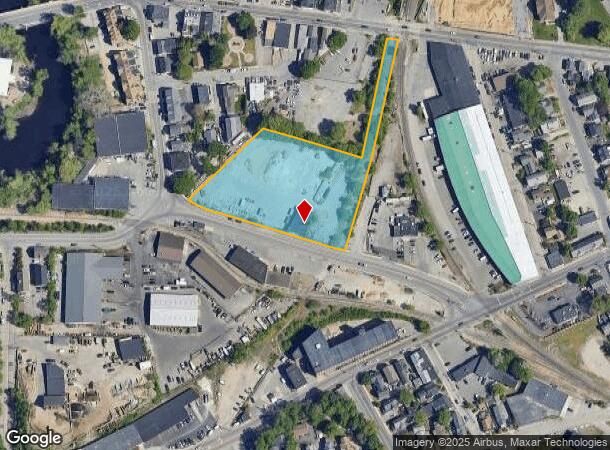  152 Temple St, Nashua, NH Parcel Map