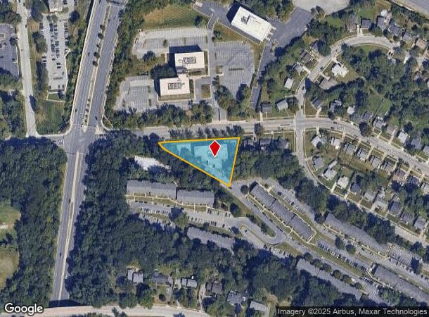  1107 Kenilworth Dr, Towson, MD Parcel Map