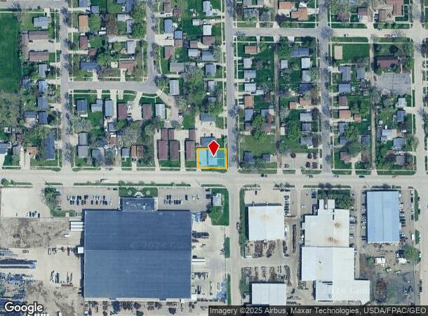  702 29Th St N, Fargo, ND Parcel Map