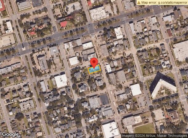  1101 23Rd St, Galveston, TX Parcel Map