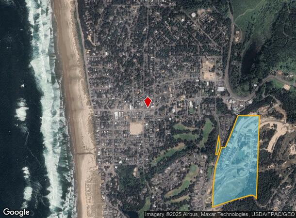  512 Meadows Dr, Manzanita, OR Parcel Map