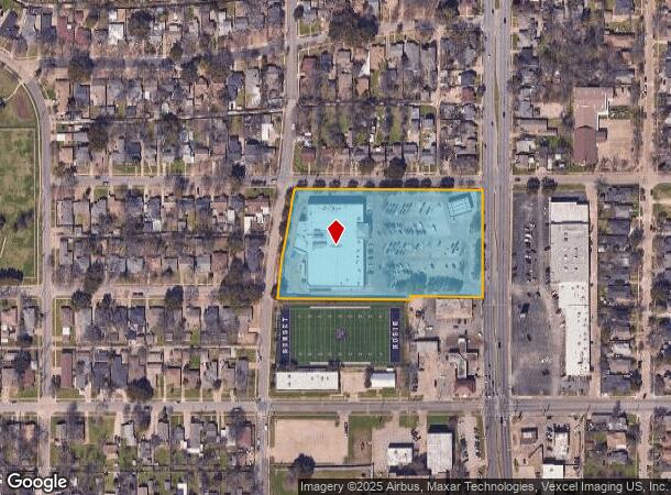 315 S Hampton Rd, Dallas, TX Parcel Map