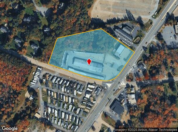 129 Washington St, Foxboro, MA Parcel Map