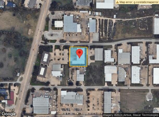  1208 Commercial Blvd N, Arlington, TX Parcel Map