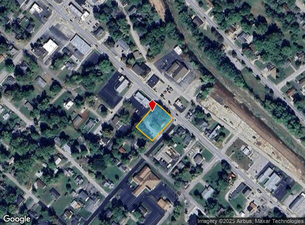  203 W Temperance St, Ellettsville, IN Parcel Map
