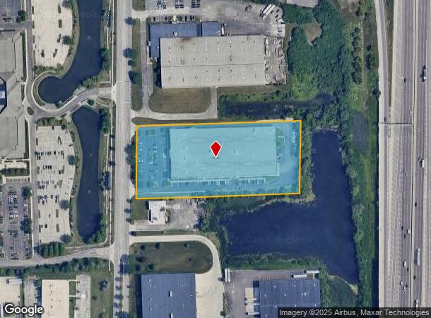 133 N Swift Rd, Addison, IL Parcel Map