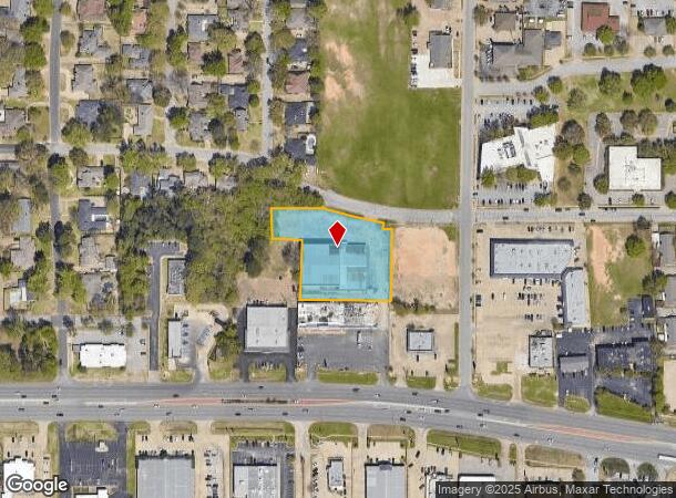 714 Shelley Dr, Tyler, TX Parcel Map