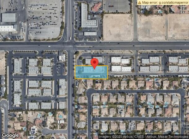  215 E Warm Springs Rd, Las Vegas, NV Parcel Map