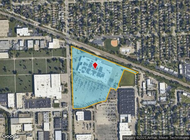  800 Broadview Village Sq, Broadview, IL Parcel Map