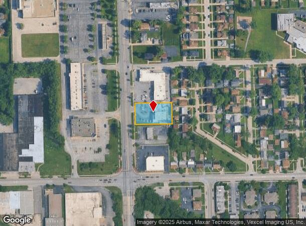 12233 S Crawford Ave, Alsip, IL Parcel Map