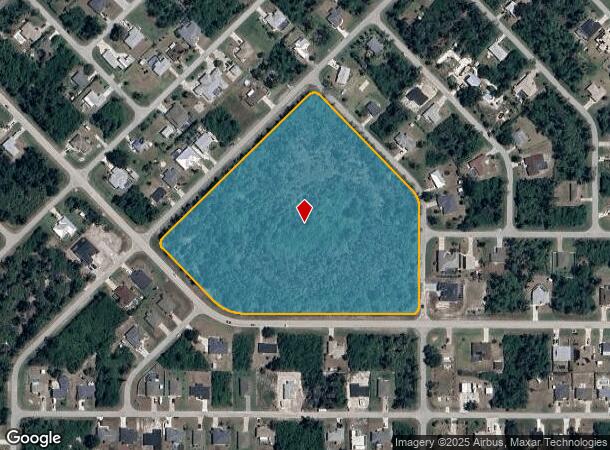  5447 Stokes St, Port Charlotte, FL Parcel Map