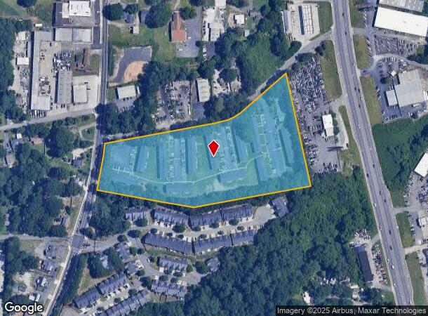  15 Booth Rd Sw, Marietta, GA Parcel Map