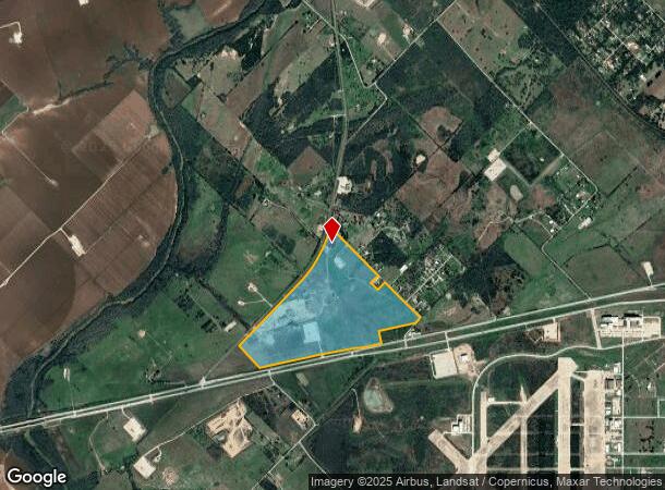 3481 Fazzino Ln, Bryan, TX Parcel Map