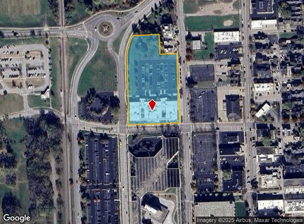 810 Brown St, Columbus, IN Parcel Map