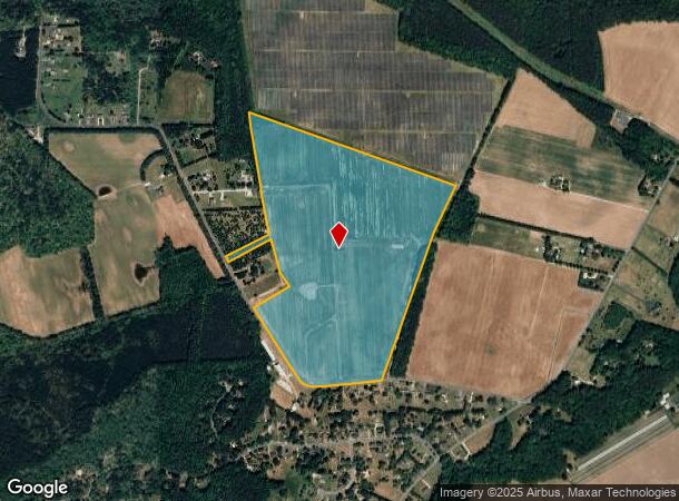 Levin Dashiell Rd, Hebron, MD Parcel Map