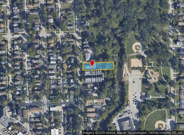  3621 Forest Ave, Brookfield, IL Parcel Map