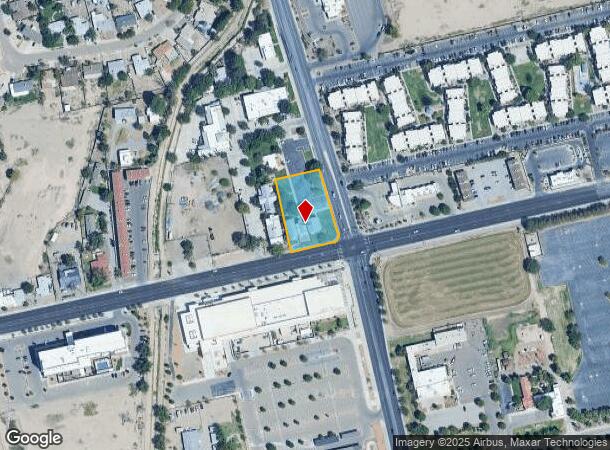  2640 El Paseo Rd, Las Cruces, NM Parcel Map