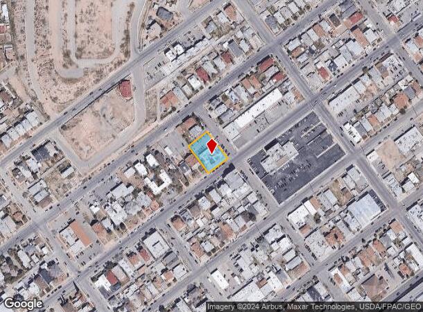  1551 Montana Ave, El Paso, TX Parcel Map