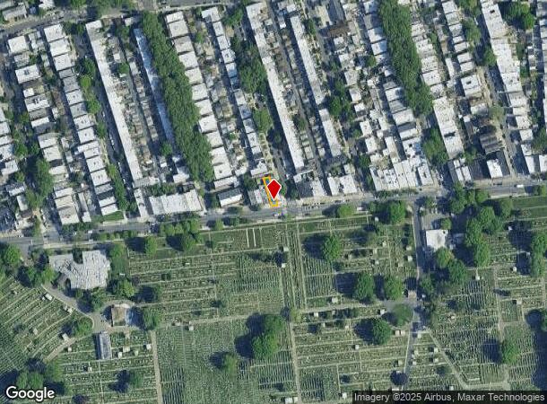  7519 Myrtle Ave, Glendale, NY Parcel Map