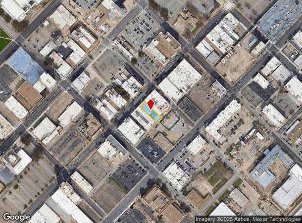 708 Austin Ave, Waco, TX Parcel Map