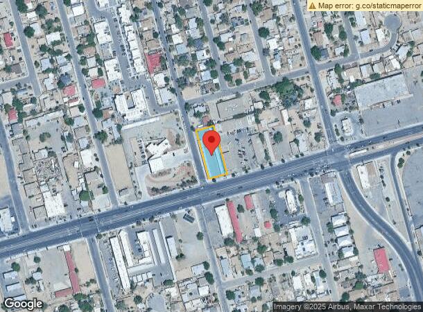  5613 Central Ave Nw, Albuquerque, NM Parcel Map