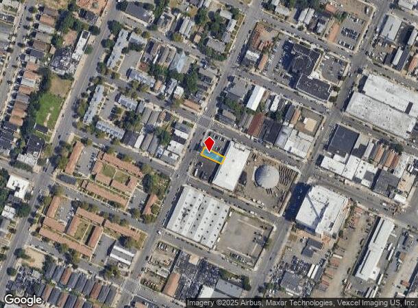 168 Sherman Ave, Newark, NJ Parcel Map