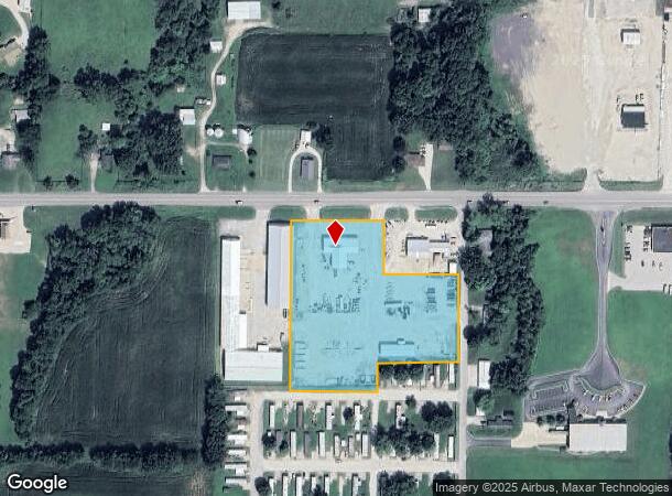  3309 W Broadway St, Princeton, IN Parcel Map