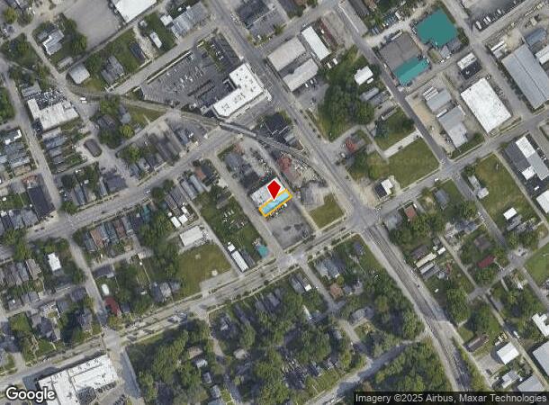 214 Cavel St, New Albany, IN Parcel Map