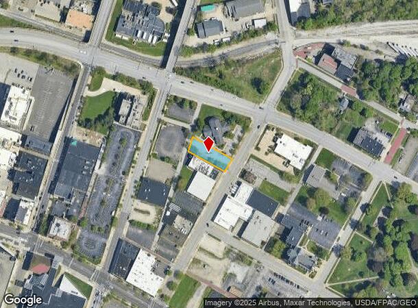  68 N Summit St, Akron, OH Parcel Map