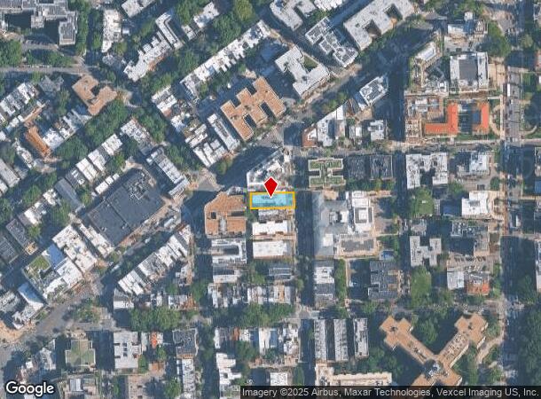  2544 17Th St Nw, Washington, DC Parcel Map