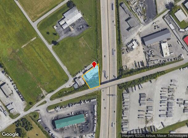  1620 Potters Ln, Clarksville, IN Parcel Map