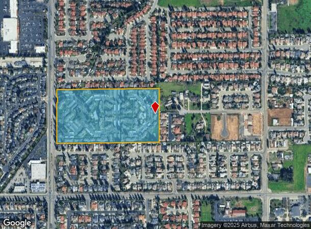  8602 N Cedar Ave, Fresno, CA Parcel Map