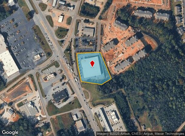  981 S Mechanic St, Pendleton, SC Parcel Map